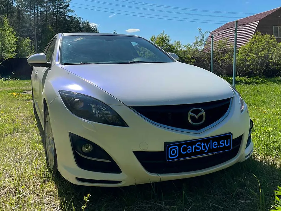 Mazda 6 — оклейка винилом Vanilla
