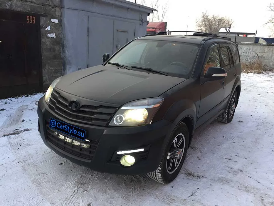 Great Wall Hover — оклейка чёрным винилом