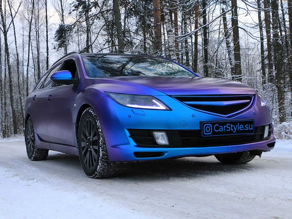 Mazda 6 — оклейка винилом Chameleon